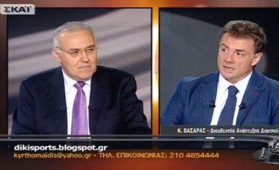 Βασάρας σε Θωμαΐδη: «Αν ασκηθεί ποινική δίωξη σε εσάς ή καταδικαστείτε, πρέπει να φύγετε από τη δημοσιογραφία;»