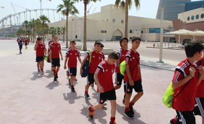 Ξενάγηση και προπόνηση στο Κατάρ!