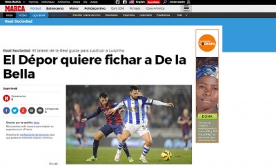 Ντέπορ για Ντε λα Μπέγια