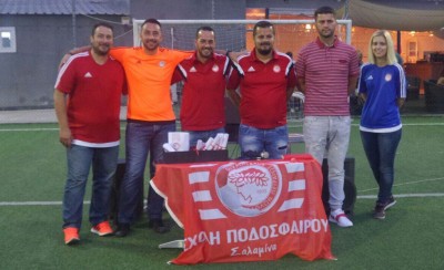 Η τελετή λήξης στη Σχολή Σαλαμίνας