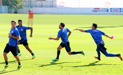Η προπόνηση του Μποτία (photo)
