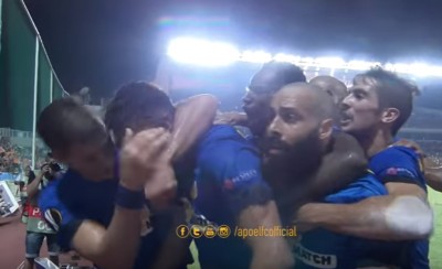 Η παρακάμερα της ανατροπής του ΑΠΟΕΛ (video)