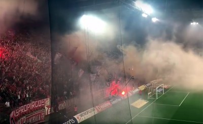 Το πάρτι της κερκίδας στο... πάρτι με την ΑΕΚ! (video)