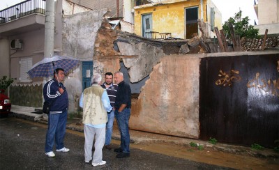 Κατεδαφίστηκαν εγκαταλελειμμένα ακίνητα στην Π. Κοκκινιά
