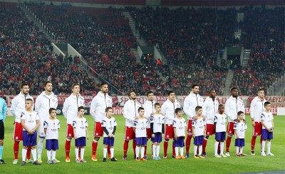 Παιδιά από τις Σχολές συνόδευσαν τους ποδοσφαιριστές
