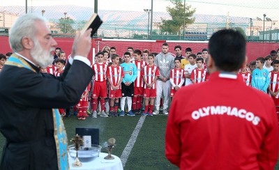 Ο Φορτούνης στον Αγιασμό της Σχολής Ρέντη (photos)