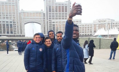 Η selfie των πρωταθλητών