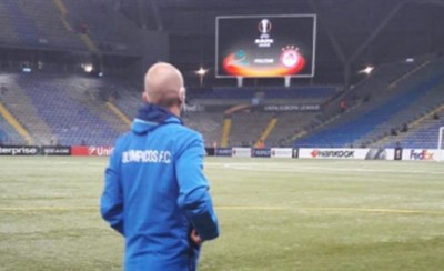 Στο γήπεδο ο Θρύλος (photo)