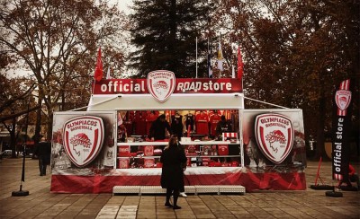 Πήρε θέση το Official Olympiacos BC Road Store