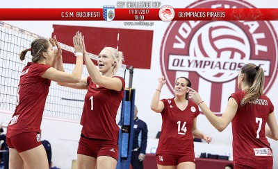 CSM Βουκουρεστίου-Ολυμπιακός 0-3 (τελικό)