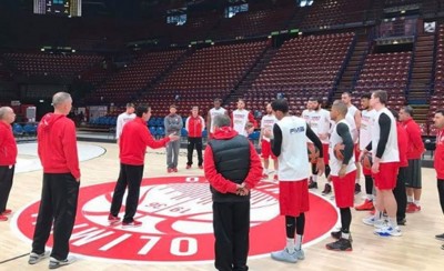 Η τελευταία προπόνηση πριν την αποψινή μάχη