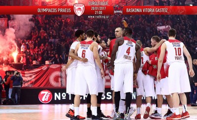 Ολυμπιακός-Μπασκόνια 92-62 (τελικό)