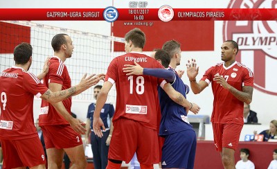 Σουργκούτ-Ολυμπιακός 3-1 (σετ)