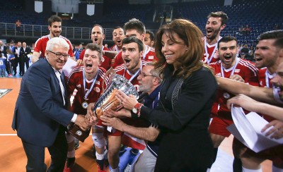 Η απονομή στους Κυπελλούχους (video)