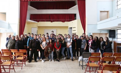 Επίσκεψη Αμανατίδη στο 1ο ΕΠΑΛ Πειραιά (photos)