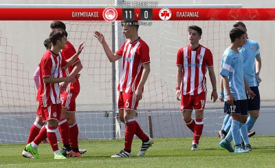 11 γκολ έβαλαν οι Έφηβοι, 4 παραπάνω απ' ότι οι Νέοι στην ΑΕΚ!