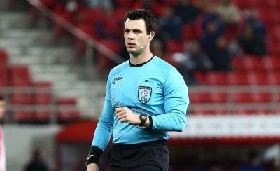 Οι διαιτητές του αγώνα με τον Παναιτωλικό