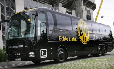 Έκρηξη κοντά στο πούλμαν της Ντόρτμουντ! Υπάρχει τραυματίας!