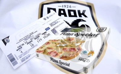 Παίρνεις πίτσα, μπαίνεις στην κλήρωση για εισιτήριο στην Τούμπα!