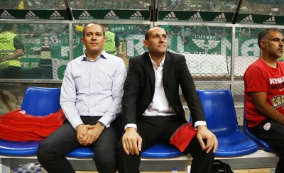 Οι πρόεδροι με την ομάδα στο ΟΑΚΑ