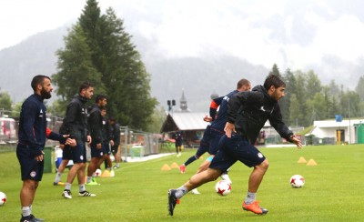 Η σημερινή προπόνηση μέσα από εικόνες