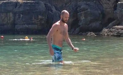 Οικογενειακά στα Σύβοτα ο Σπανούλης (photos)