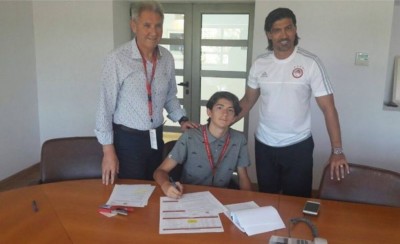 15χρονο ταλέντο στον Ολυμπιακό!