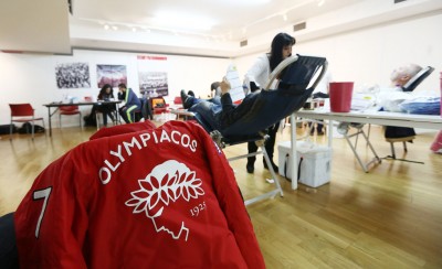 Αιμοδοσία στο Καραϊσκάκη