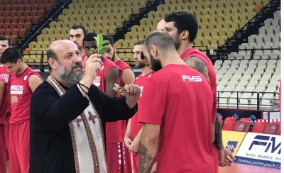 Ο αγιασμός για τη νέα σεζόν
