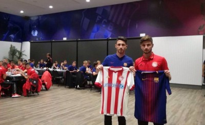 Το γεύμα της Μπαρτσελόνα στον Ολυμπιακό