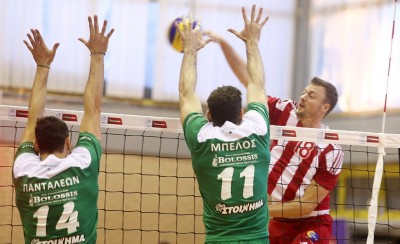 Παναθηναϊκός-Ολυμπιακός 0-3 σετ (Τελικό)