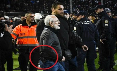 ΑΠΙΣΤΕΥΤΟ! Με το πιστόλι μπήκε στο γήπεδο ο Ιβάν!