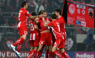 Φόρτωσε την ΑΕΚ με... μισή ντουζίνα γκολ ο Θρύλος! (photos, video)