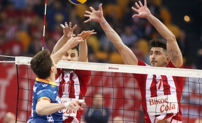 Ολυμπιακός-Ραβένα 1-3 σετ (Τελικό)