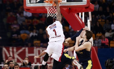 Στο top 10 της Ευρωλίγκας ο ΜακΛιν (video)