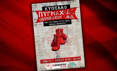 Διοργανώνει το Κύπελλο Πυγμαχίας