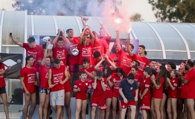 Έτσι γιόρτασαν οι τρεμπλούχοι (photos)