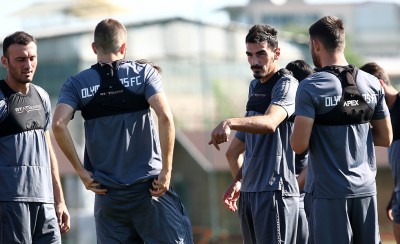 Η τελευταία προπόνηση σε εικόνες