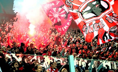 Όλοι ερυθρόλευκα και το Καραϊσκάκη στον... αέρα!