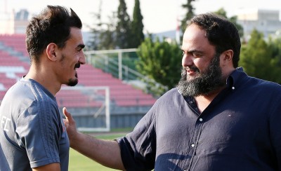 Παρουσία Μαρινάκη ο αγιασμός (photos)