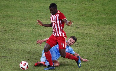 Πανευτυχής ο Καμαρά (photo)