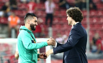 Τα είπε με παλιό γνωστό ο Μοντεστό (photo)