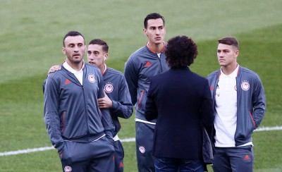 Η... βόλτα στον αγωνιστικό χώρο (photos)