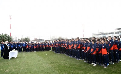 Ευχές για υγεία και νέες «ερυθρόλευκες» επιτυχίες (photos)