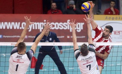 Ολυμπιακός-ΠΑΟΚ 3-1 σετ (Τελικό)