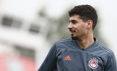 Η πρώτη προπόνηση του Ντίας με τα ερυθρόλευκα (photos)