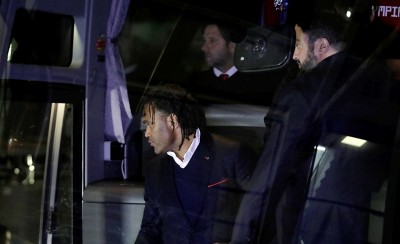 Η αποχώρηση του Ολυμπιακού σε εικόνες