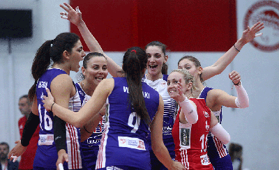 ΑΟ Θήρας-Ολυμπιακός 2-3 σετ (Τελικό)