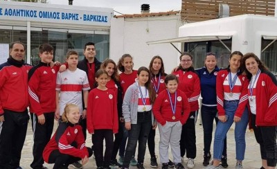 6 μετάλλια ο «ερυθρόλευκος» απολογισμός