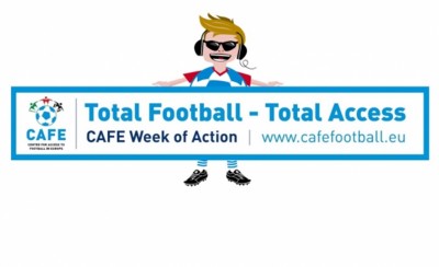 «Στηρίζουμε την Εβδομάδα Δράσης του CAFE - Total Football»